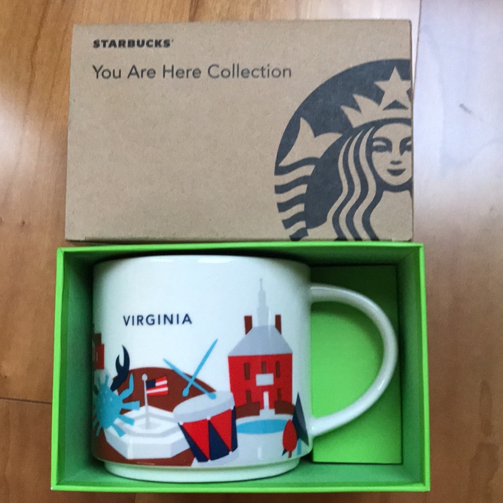 Starbucks You Are Here Virginia mug